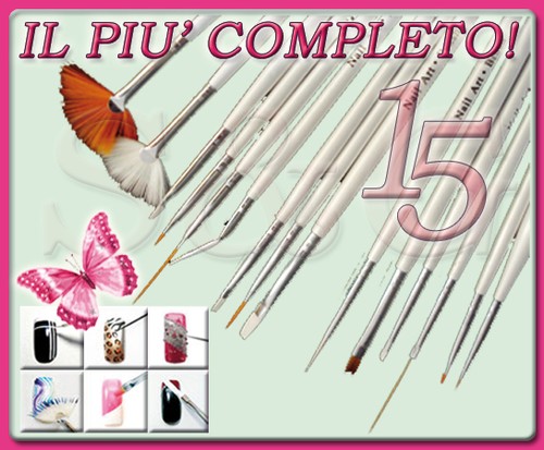 Pennelli fini varie forme - fini,