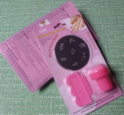 Stampino timbro nail art per - nail,