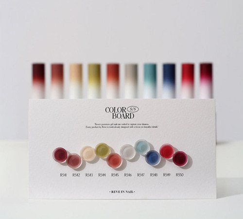 Reve color board - color, gel