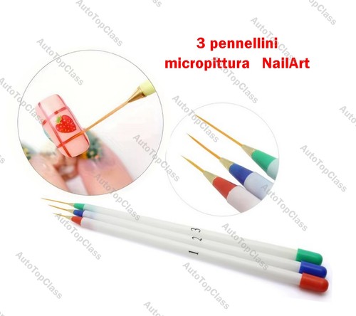 Pennelli fini varie forme - fini,