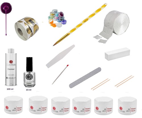 Kit ricostruzione unghie gel - unghie,