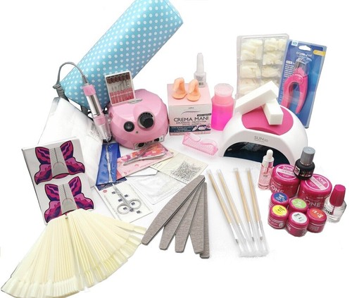 Kit ricostruzione unghie gel - kit,