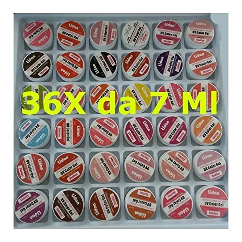 Gel 7ml uv colorati - 36,