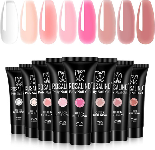 Acrygel per unghie - set,, 8